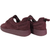 Sneakersy damskie Jankowski JK/A-3-338 skóra naturalna bordowe zamszow