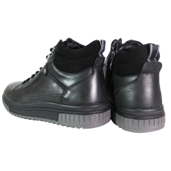 Buty męskie zimowe T.Sokolski Z25-106 skóra naturalna czarne lico ocie