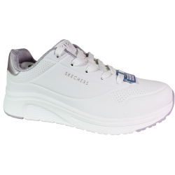 Buty damskie sportowe Skechers 190265 Uno Lite 2 białe Memory Foam