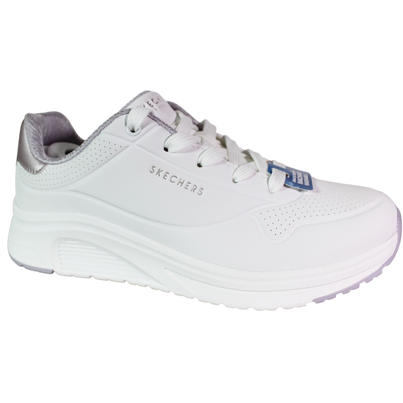 Buty damskie sportowe Skechers 190265 Uno Lite 2 białe Memory Foam