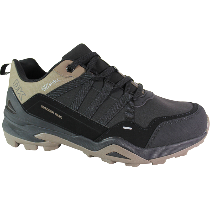 Buty męskie trekkingowe DK VB17920 Venom Softshell Black Brown