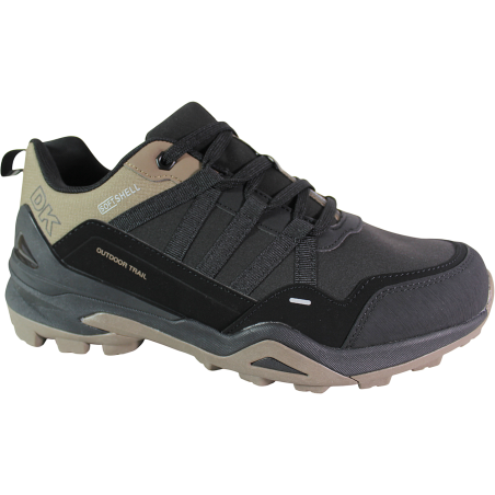 Buty męskie trekkingowe DK VB17920 Venom Softshell Black Brown
