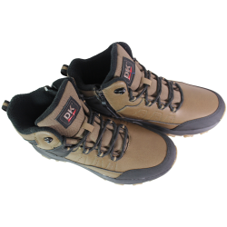 Buty męskie trekkingowe DK L25921 Kalos skóra naturalna brązowe