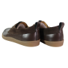 Półbuty damskie Pesco 2610 skóra naturalna brązowe barefoot
