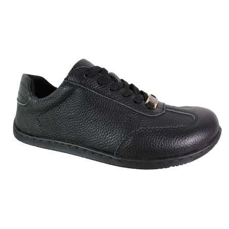Sneakersy damskie Goodin GD-XW-1116 czarne skórzane barefoot