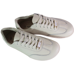 Sneakersy damskie Goodin GD-XW-1116 beżowe skórzane barefoot