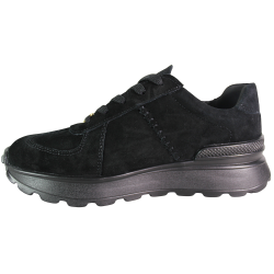 Sneakersy damskie Goodin GD-XW-1078 czarne zamszowe skórzane