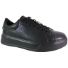 Sneakersy damskie Cambell 26-19379 czarne skórzane licowe