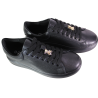 Sneakersy damskie Cambell 26-19379 czarne skórzane licowe